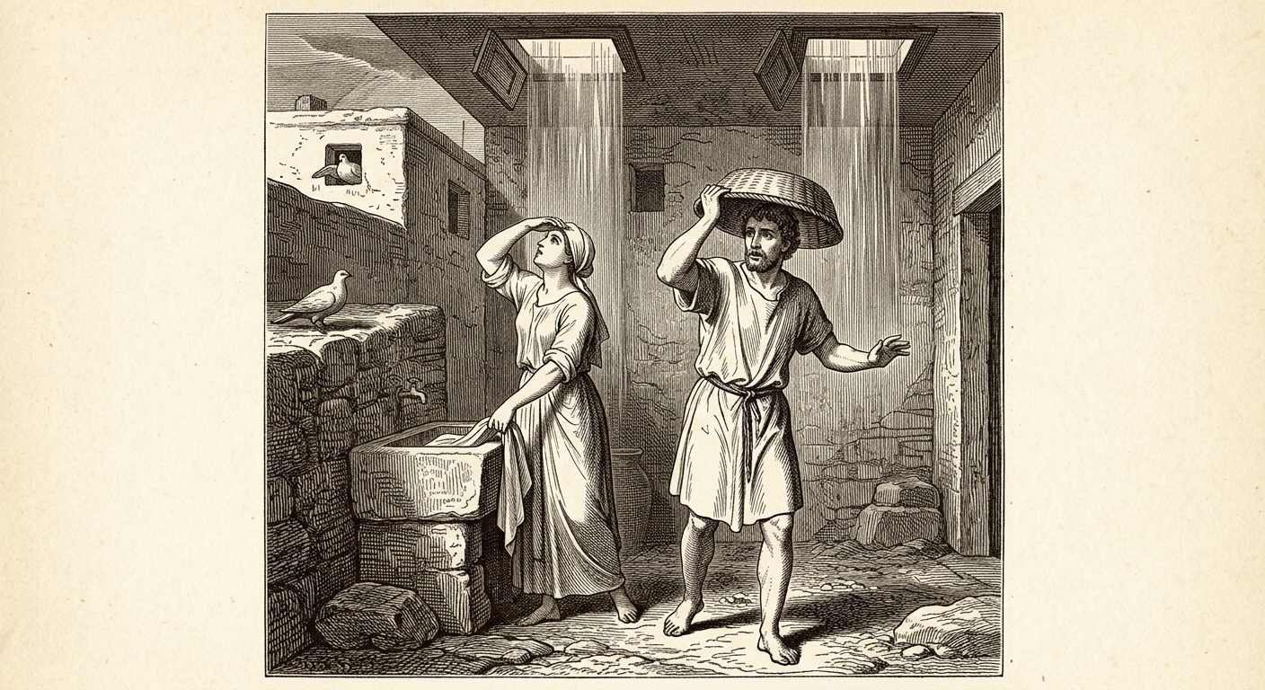 Illustration for the Biblical Hebrew word arubbah