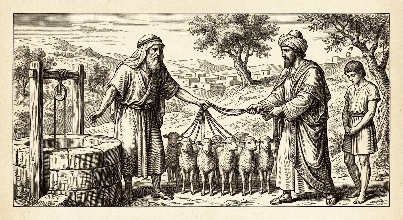 Illustration for the Biblical Hebrew word edah