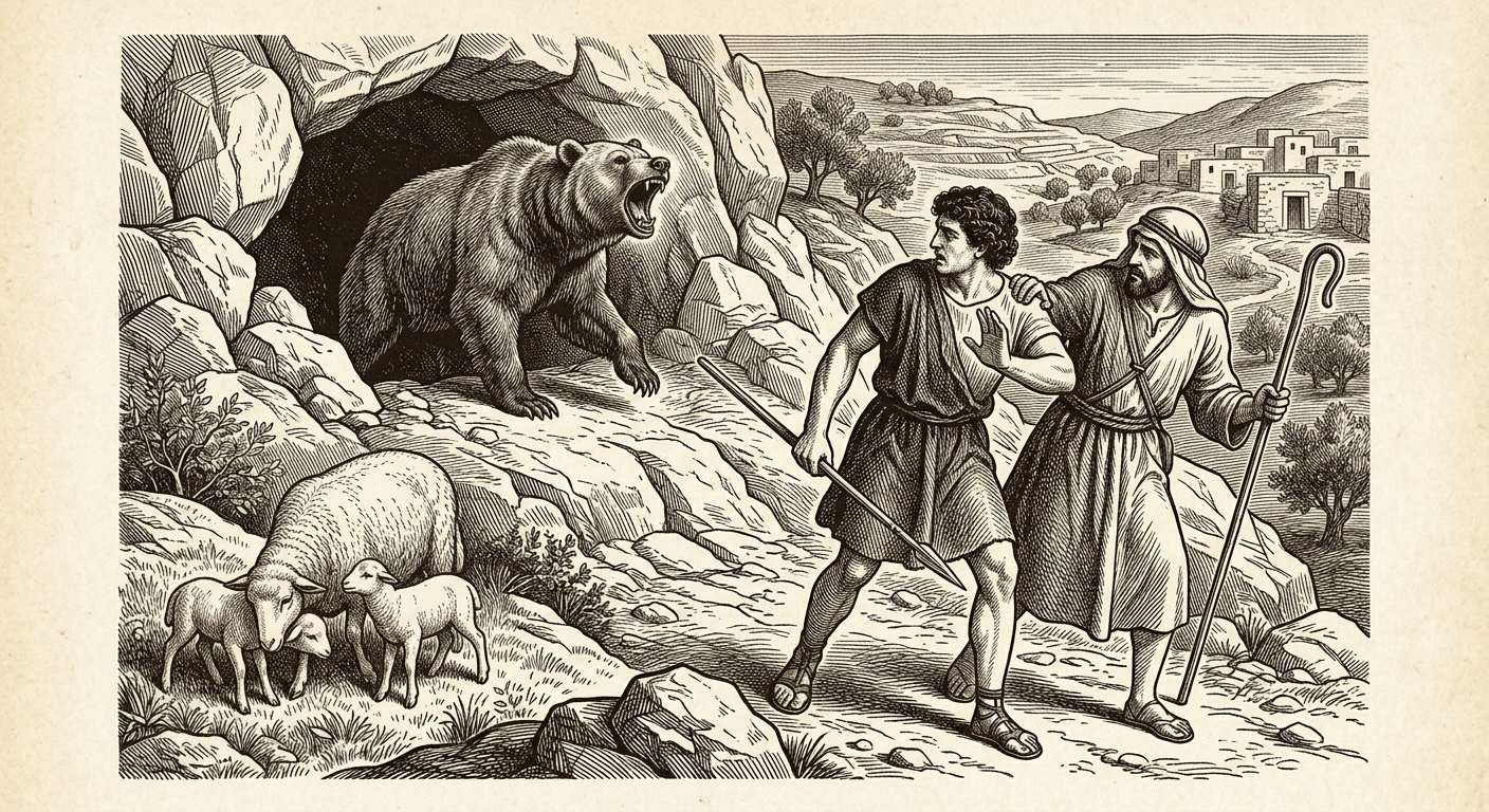 Illustration for the Biblical Hebrew word shakkul