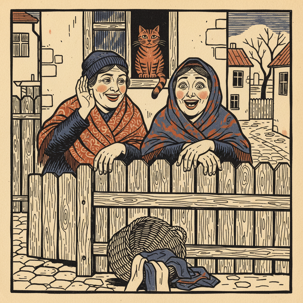 Illustration for the Yiddish word yakhne