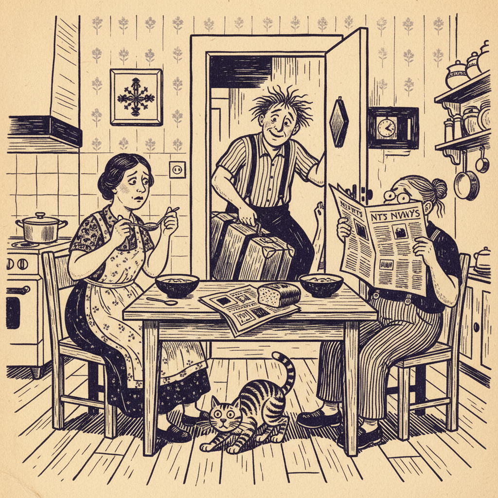 Illustration for the Yiddish word onshikenish